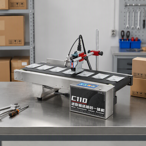 Piccola Macchina per Codifica a Getto d'Inchiostro C110 per Stampa di Codici 2D e Barcode su Linea di Produzione - Product Image 1