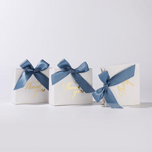 CSMD Fabricants Chinois Commande Quantité En Gros Fournisseurs De Yiwu Prix Pas Cher Emballage De Faveurs De Mariage Boîtes De Bonbons Blancs - Product Image 2