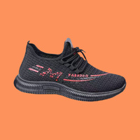 Chaussures de course décontractées pour hommes de haute qualité en gros, respirantes, à lacets, avec blocs de couleur, doublure en maille antidérapante, tendance de la mode, confort