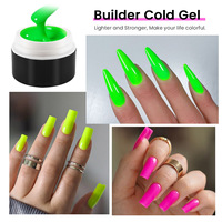 Beautilux Marque privée Couleur bonbon 15g Chine Vente en gros Extension de gel pour les ongles Kit d'extension de gel pour ongles en gel papillon