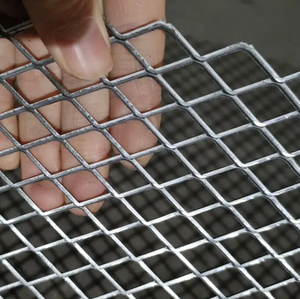 Flattened Aluminum Expanded Mesh – Square Pattern for Building Facades, <b>Ceilings</b> & Partitions - Product Image 4