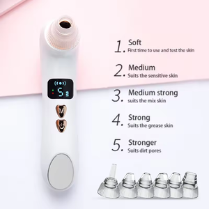 เครื่องดูด<span class=keywords><strong>สิวเสี้ยน</strong></span>แบบปรับได้ 5 ระดับ สำหรับดูแลผิวหน้า กำจัดสิวเสี้ยนบริเวณจมูก ด้วยระบบไฟฟ้า - Product Image 5