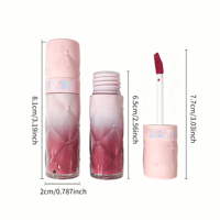 FLOWER SECRET Rouge à lèvres liquide velours effet diamant longue tenue avec applicateur de précision en forme de patte de daim, texture lisse, haute pigmentation, OEM, marque privée