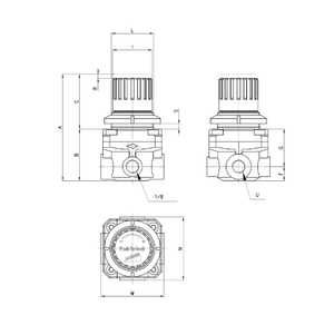 NEW Original Camozzi <strong>Pressure</strong> Regulatos Valve M004-R10,Factory Price Camozzi <strong>Pressure</strong> Reducer M004-R10,M Series <strong>Regulators</strong> Valve - Product Image 2