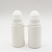 Bouteille de déodorant à bille roulante personnalisée de 30ml 50ml 60ml 75ml 90ml Rouleau de déodorant en plastique PP sur emballage Rouleau vide sur bouteille