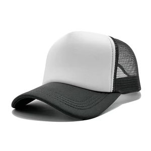 Casquette de baseball style camionneur en mousse à l'avant et maille à l'arrière, ajustable par snapback, personnalisable par sublimation, pour homme, décontractée, été, vente en gros - Product Image 6