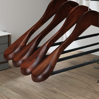 Cintres en bois naturel haut de gamme pour hôtels, costumes, vêtements adultes, pantalons, antidérapants, pour armoire, salle de bain, cuisine, extérieur