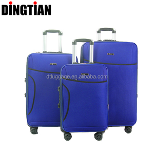 Juego <span class=keywords><strong>de</strong></span> 3 <span class=keywords><strong>Maletas</strong></span> Prácticas <span class=keywords><strong>de</strong></span> Tela con 4 Ruedas Giratorias para Viajes Diarios, Equipaje <span class=keywords><strong>de</strong></span> Mano, Maleta con Ruedas <span class=keywords><strong>de</strong></span> 20 Pulgadas - Product Image 1