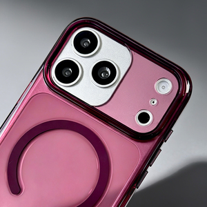 Funda Transparente para Teléfono Móvil iPhone 15 16 17 18, con Carga Inalámbrica Magnética, Resistente a Golpes, de PC, con Electrochapado de Alta Calidad, Modelo B399 - Product Image 2