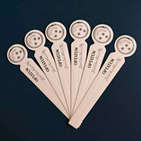 Bandes de test de parfum personnalisées avec gaufrage en feuille d'or, bandes absorbantes blanches pour tester les parfums et l'aromathérapie