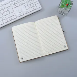 Persediaan bisnis kecil kustomisasi untuk melakukan daftar Notepad 100% kayu Hardcover harian perencana hadiah Notebook
