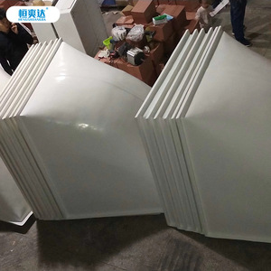 พัดลมดูดอากาศแบบแกน FRP สีขาว ยี่ห้อ Hengshuangda ใช้ไฟ 220V สำหรับโรงงานและโรงงานอุตสาหกรรม - Product Image 3