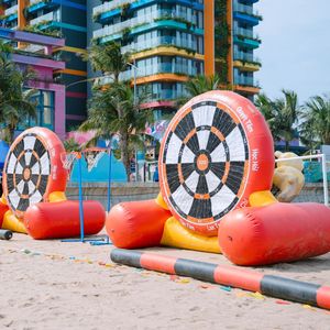 <b>Inflatable</b> Soccer Challenge <b>Game</b> Team Building Viet Nam PVC Ensure safety in transit All Seasons <b>Inflatable</b> Thuy Linh - Product Image 1