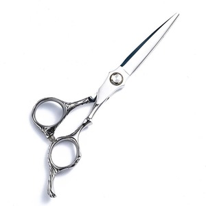 Hairdressing Scissors Thinning Shears Stainless Steel Sharp Blade Long Handle Professional Hair Cutting Tool Set - Product Image 4