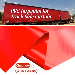 Bâche enduite en <span class=keywords><strong>PVC</strong></span> tissé haute densité <span class=keywords><strong>900G</strong></span>, imperméable, résistante aux produits chimiques, imprimable, pour rideau latéral de camion - Product Image 1