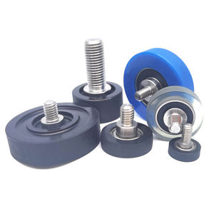 Hochwertige Industrielle PU-Lenkrollen mit Lagern OD 40-60mm Polyurethan-Rollen für Lager und Materialhandhabung - Product Image 3