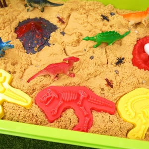 <span class=keywords><strong>Sable</strong></span> Dynamique Personnalisable WingArt pour Enfants - <span class=keywords><strong>Sable</strong></span> Spatial Fabriqué à partir de <span class=keywords><strong>Sable</strong></span> Naturel pour Bac Sensoriel - Parc à Dinosaures pour Enfants - Product Image 2