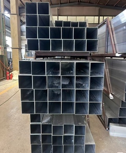 Tubo Metálico de Perfil Cuadrado con Recubrimiento en Polvo, Placa Metálica 2024 <span class=keywords><strong>2017</strong></span> 5052 6061 6063, Tubo Rectangular de Aluminio - Product Image 1
