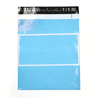 Enveloppes matelassées extra larges en LDPE imperméables de 15x18,9 pouces, refermables, avec fermeture autocollante, impression sérigraphique pour une expédition sécurisée
