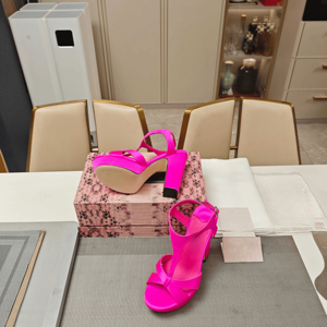 รองเท้าส้นตึกแบบรัดข้อเท้า Jimmy Chunky Heel สำหรับงานพิเศษและงานปาร์ตี้ - Product Image 4