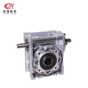 High Quality NRV-VS90 7.5-100 Ratio 1400rpm Input Speed Electric Motor Worm Gearbox Speed Reducer