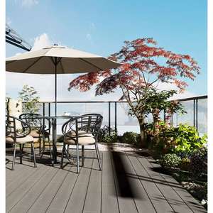 Revêtement de sol en wpc antique industriel avec sable antidérapant de qualité garantie OEM - Product Image 4