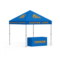 Toile de fond pop-up TongJie Wind Safe en maille, image HD claire, impression simple ou double, vente en gros directe usine