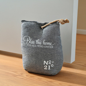 Creative Fabric Doorstop With Embroidery Mermaid Design Home Decoration Floor <b>Mount</b> Anti Collision Door Back <b>Block</b> - Product Image 3