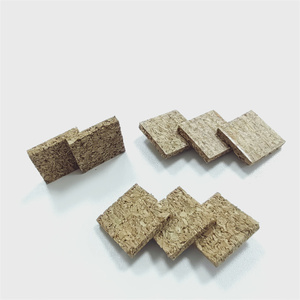 Bantalan gabus ramah lingkungan 18*18mm perekat antiselip pemisah kaca pelindung Buffer dan pelindung tepi - Product Image 2