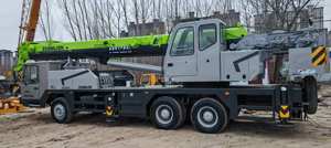 Bon prix, grue sur camion Zoomlion 25 tonnes d'occasion ZTC251V avec moteur et boîte de vitesses, prix bas à vendre - Product Image 4