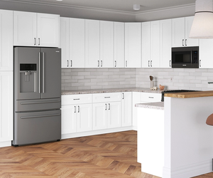 Komplette Moderne Einbauküche aus Holz, Hochwertige PVC-Schränke, Maßgeschneiderte Luxus-Küchensets - Product Image 2