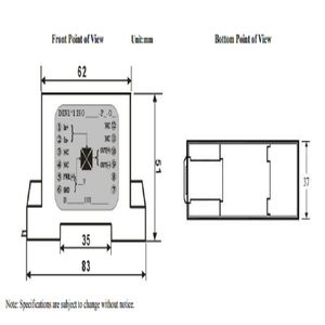 Chính xác tín hiệu công nghiệp cô lập mô-đun 0-10V hiện tại isolator khuếch đại cho PLC lập trình - Product Image 6