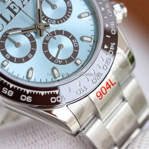 นาฬิกาผู้ชายหรูหรา ระบบอัตโนมัติ เครื่องจักรกล 4130 ฟังก์ชั่นหลากหลาย จับเวลา หกเข็ม สามหน้าปัด กันน้ำ ตัวเรือนสแตนเลส - Product Image 4