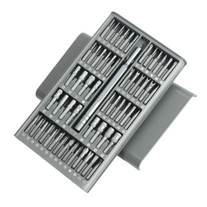 ชุดไขควงซ่อมโทรศัพท์มือถือ Weeks 118 in 1 ผลิตจากเหล็กโครเมียมวาเนเดียม ด้ามจับอะลูมิเนียมแม่เหล็ก ชุดเครื่องมือ - Product Image 3