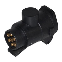 Heavy Duty 7P/13P 12V Adaptateur de remorque Plug Caravan Tow Bar Adaptateur de prise électrique