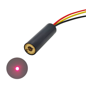 10X30mm 650nm30mW50mW100mW Señal TTL Modulable Frecuencia Punto Módulo láser rojo Grabado láser PWM/TTL Mod - Product Image 1