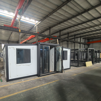 Maison préfabriquée extensible à prix d'usine, hôtel conteneur 20ft 30ft 40ft personnalisable
