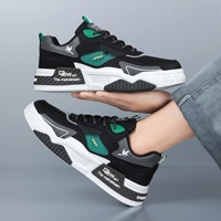 Nouveautés Chaussures décontractées polyvalentes et tendance à lacets, semelles épaisses antidérapantes, durables, respirantes et résistantes à l'usure