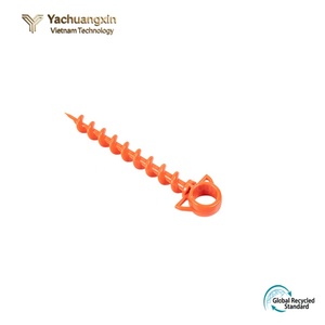 YACHUANGXIN VIETNAM YCX-0907 Outdoor <b>Tent</b> Peg Spiral Sheep Horn Plastic Camping Climbing <b>Canopy</b> <b>Tent</b> Reinforced All Seasons - Product Image 2