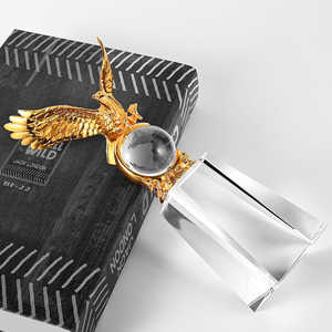 Prix du trophée sportif en verre de cristal fourni par le fabricant avec <span class=keywords><strong>logo</strong></span> personnalisé Golden Eagle Metal Crystal Crafts - Product Image 5