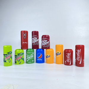 Couvre-Boissons en Silicone Personnalisables avec Logo 355ml pour Canettes de Bière, Coca-Cola, <span class=keywords><strong>Fanta</strong></span>, Sprite – Manchons en Silicone pour Bouteilles et Canettes - Product Image 5