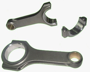 China OEM y ODM personalizado de alto rendimiento 4340 de acero forjado H-Beam Billet Racing Bielas Con Rod - Product Image 3