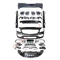 Kit Carrosserie Chaud CLA 45 Classe pour Mercedes-Benz W117 Facelift CLA45 Complet Pare-chocs Avant Arrière Jupes Latérales Calandre Carrosserie 2013 à 2019
