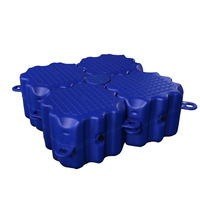 Plateforme flottante en plastique pour sports nautiques, ponton flottant pour l'amarrage des jet-skis, pont flottant pour la pêche en plein air