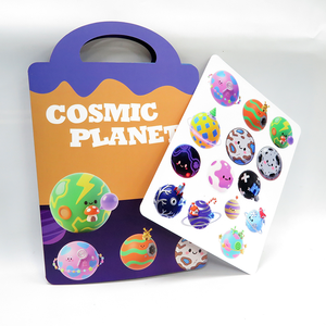 Sterren Gel Sticker Raam Jelly Sticker Aangepaste Tep Sticker Boek Kinderen Jelly Herbruikbare Jelly Stickers 3D Reliëf Jelly Stickers - Product Image 1