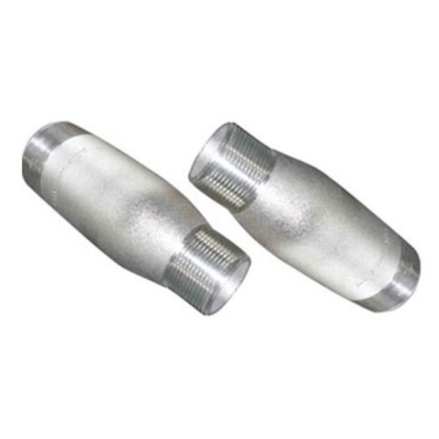Schedule 80 Black Carbon Steel/Stainless Steel Forged Swage Nipple ASME B16.11 Concentric Thread 1/8"-4" Socket Pipe Fittings
