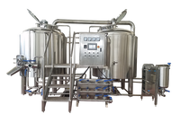 Équipement de micro-brasserie artisanale 10BBL 1200L 2000L, kits de fabrication de bière, cuve de fermentation, système de brassage d'alcool avec pompe