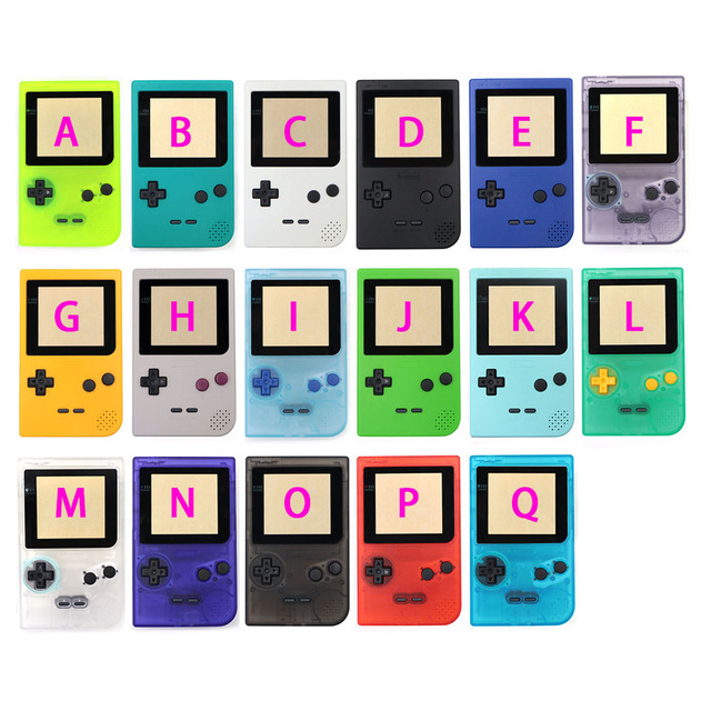 Full Housing Shell Replacement Shell Case With Buttons Kit To Fit For 2.8 inches GBP LCD Screen
