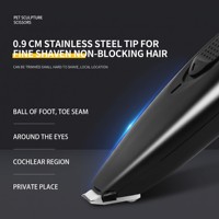Tondeuse professionnelle rechargeable pour animaux de compagnie (chats/chiens) – Tondeuse de précision écologique en acier inoxydable pour pattes