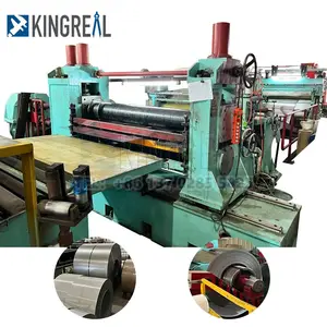 Metal sheet coil slitter 1500mm stainless steel coil slitting machine high quality roll slitting rewinder machine with CE